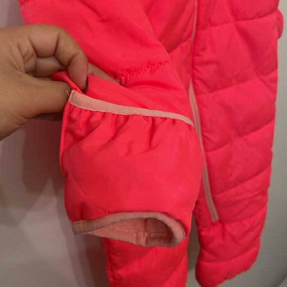 Baby Girl Nike Cire Snowsuit with Foldover Footies - Picture 3 of 5